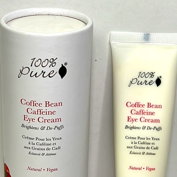 100% Pure Coffee Bean Caffeine Eye Cream 1oz - Picture 4 of 6